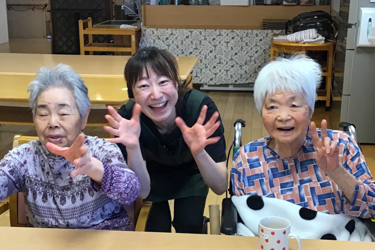 仕事の様子